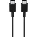 Samsung USB-C / USB-C-kaapeli GP-TOU021RFCBW - 1.8m, 3A, 25W - Bulk - Musta - Bulk - Musta