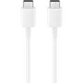 Samsung USB-C / USB-C-kaapeli GP-TOU021RFCWW - 1.8m, 3A, 25W - irtotavarana - valkoinen