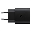 Samsung Ultra-Fast USB-C -matkalaturi EP-TA800XBEGWW - (Avoin pakkaus - Tyydyttävä) - Musta