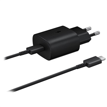 Samsung Super Fast USB-C -matkalaturi EP-TA800XBEGWW - Musta