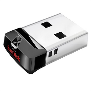 SanDisk Cruzer Fit USB Muistitikku ilman korkkia SDCZ33-016G-G35