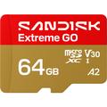 SanDisk Extreme GO microSDXC -muistikortti SDSQXGN-064G-GN6MN - 64 Gt