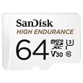 SanDisk High Endurance MicroSd-kortti - SDSQQNR-064G-GN6IA - 64GB