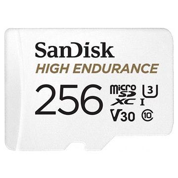 SanDisk High Endurance MicroSd-kortti - SDSQQNR-256G-GN6IA - 256GB