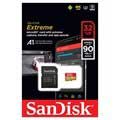 SanDisk Extreme MicroSDHC UHS-I-kortti SDSQXAF-032G-GN6MA - 32GB