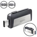 SanDisk Ultra Dual Drive USB Type-C Muistitikku SDDDC2-016G-G46