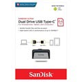 SanDisk Ultra Dual Drive USB Type-C Muistitikku SDDDC2-064G-G46 - 64GB