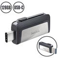 SanDisk Ultra Dual Drive USB Type-C Muistitikku SDDDC2-128G-G46 - 128GB
