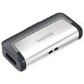 SanDisk Ultra Dual Drive USB Type-C Muistitikku SDDDC2-128G-G46 - 128GB