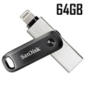 iDiskk OTG USB-Muistitikku - USB Type-A/Lightning - 64GB