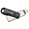 SanDisk iXpand Go iPhone/iPad USB-muistitikku - SDIX60N-128G-GN6NE - 128 Gt - 128 gigatavua