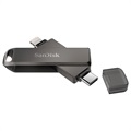 SanDisk iXpand Luxe USB-C/Lightning USB-Muistitikku - 256GB