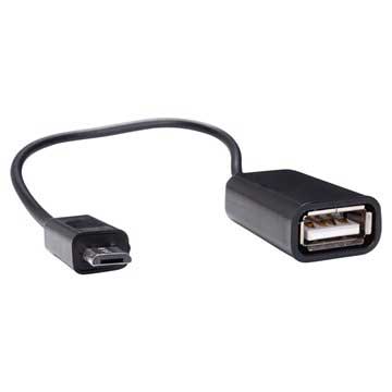 Sandberg OTG MicroUSB M - USB F-Sovitin