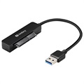 Sandberg USB 3.0 - SATA Link Kiintolevyadapteri - Musta