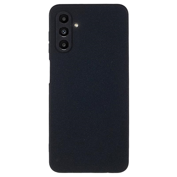 Samsung Galaxy A04s/A13 5G Sandstone Sarjan TPU Suojakuori - Musta