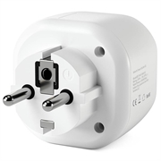 Satechi Smart Outlet - Apple HomeKit -yhteensopiva - Valkoinen