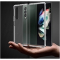 Samsung Galaxy Z Fold4 Naarmunkestävä Hybrid Kotelo - Läpinäkyvä