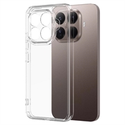 Xiaomi 17T Pro Naarmunkestävä Hybridikotelo - Läpinäkyvä