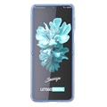 Naarmunkestävä Samsung Galaxy Z Flip4 Hybridikotelo - Läpinäkyvä
