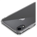 Naarmunkestävä iPhone XR Hybrid Kotelo - Läpinäkyvä