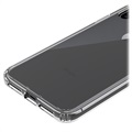 Naarmuuntumisen Kestävä iPhone XS Max Hybridikotelo - Läpinäkyvä