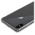 Naarmuuntumisen Kestävä iPhone XS Max Hybridikotelo - Läpinäkyvä