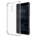 Naarmuuntumisen Estävä Nokia 5 Hybrid Suojakuori - Läpinäkyvä