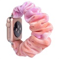 Scrunchie Apple Watch Series 7/SE/6/5/4/3 Ranneke - 45mm/44mm/42mm - Pinkki Aprikoosi