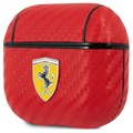 Scuderia Ferrari Carbon Kotelo Avaimenperällä - Punainen