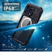 iPhone 16 Pro Max Shellbox M Series IP68 vedenpitävä kotelo - Sukellussuoja MagSafe-yhteensopivuudella