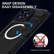 iPhone 16 Pro Max Shellbox M Series IP68 vedenpitävä kotelo - Sukellussuoja MagSafe-yhteensopivuudella