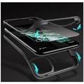 Shine&Protect 360 iPhone 11 Pro Max Hybridikotelo - Musta / Kirkas