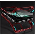 Shine&Protect 360 iPhone 11 Pro Max Hybridikotelo - Punainen / Kirkas