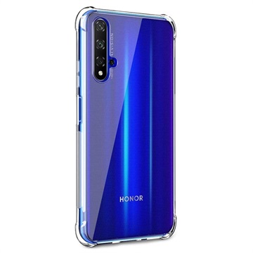 Iskunkestävä Huawei Nova 5T, Honor 20/20S TPU Suojakuori - Läpinäkyvä