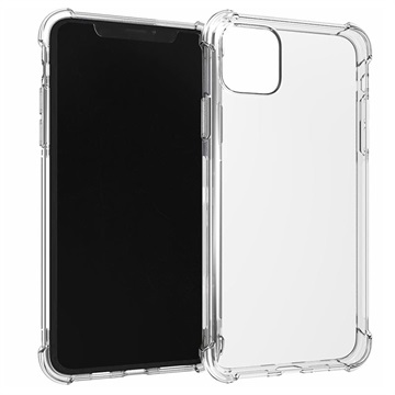 Iskunkestävä iPhone 11 TPU Suojakuori - Läpinäkyvä