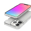 Shockproof iPhone 13 Pro Hybridikotelo - Läpinäkyvä