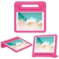 iPad Pro 10.5/iPad 10.2 Shockproof Lasten Kantokotelo - Kuuma Pinkki