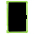 Iskunkestävä Lenovo Yoga Tab 11 Silikonikotelo - Vihreä