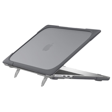 Iskunkestävä MacBook Air 13" (2022) Muovikotelo - Harmaa