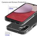 Samsung Galaxy A14/A14 5G Shockproof Hybridikotelo - Läpinäkyvä