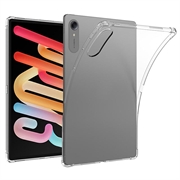 Lenovo Idea Tab Pro Gen 2 Iskunkestävä silikonikotelo - Läpinäkyvä