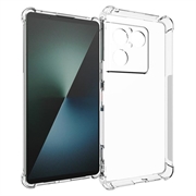 Sony Xperia 1 VIII Iskunkestävä silikonikotelo - Läpinäkyvä
