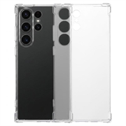 Samsung Galaxy S23 Ultra 5G Iskunkestävä TPU Suojakuori - Läpinäkyvä
