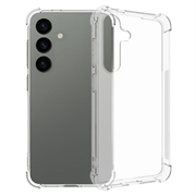 Samsung Galaxy S24 Iskunkestävä TPU Suojakuori - Läpinäkyvä