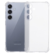 Samsung Galaxy S25 FE Iskunkestävä TPU Suojakuori - Läpinäkyvä