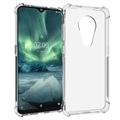 Iskunkestävä Nokia 6.2/7.2 TPU Suojakuori - Läpinäkyvä