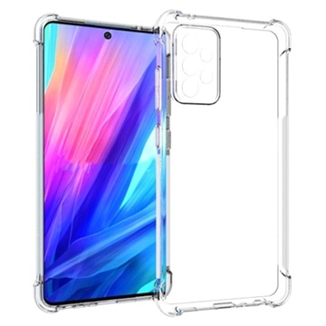 Iskunkestävä Samsung Galaxy A53 5G TPU Suojakuori - Läpinäkyvä