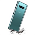 Iskunkestävä Samsung Galaxy S10+ TPU Suojakuori - Läpinäkyvä