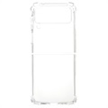 Iskunkestävä Samsung Galaxy Z Flip3 5G TPU Suojakuori - Läpinäkyvä