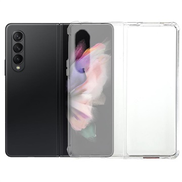 Iskunkestävä Samsung Galaxy Z Fold3 5G TPU Suojakuori - Läpinäkyvä